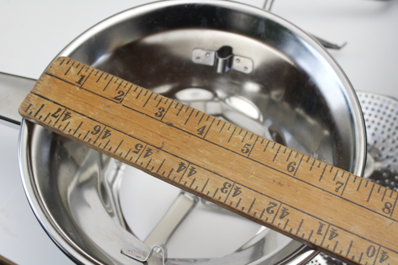 photo of Moulinex Legumes No 1 Mouli rotary food mill mint in box France bright shiny stainless steel  #4