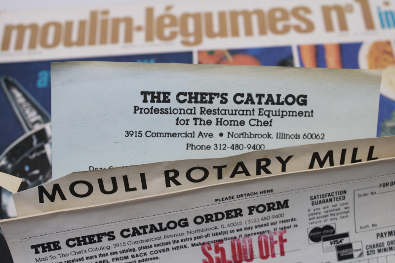 photo of Moulinex Legumes No 1 Mouli rotary food mill mint in box France bright shiny stainless steel  #6