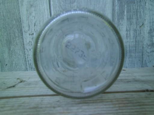 photo of Mr Peanut glass canister jar, Planters peanuts 75th birthday #2