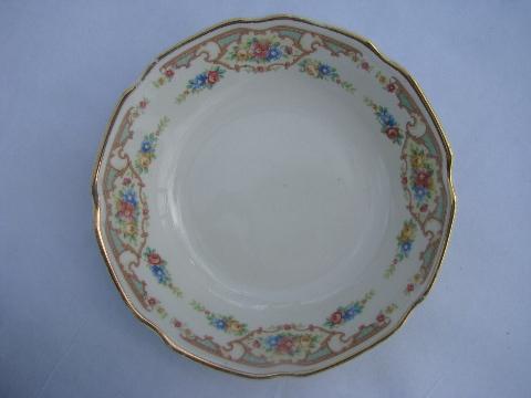 photo of Mt. Clemens pottery Mount Clemens Mildred, 6 china bowls #2