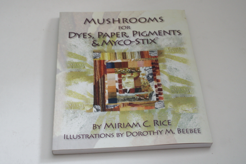photo of Mushrooms for Dyes, Paper, Pigments & Myco Stix, art with natural colors  #1