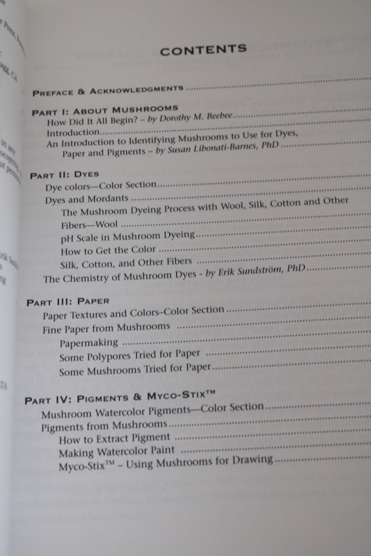 photo of Mushrooms for Dyes, Paper, Pigments & Myco Stix, art with natural colors  #2