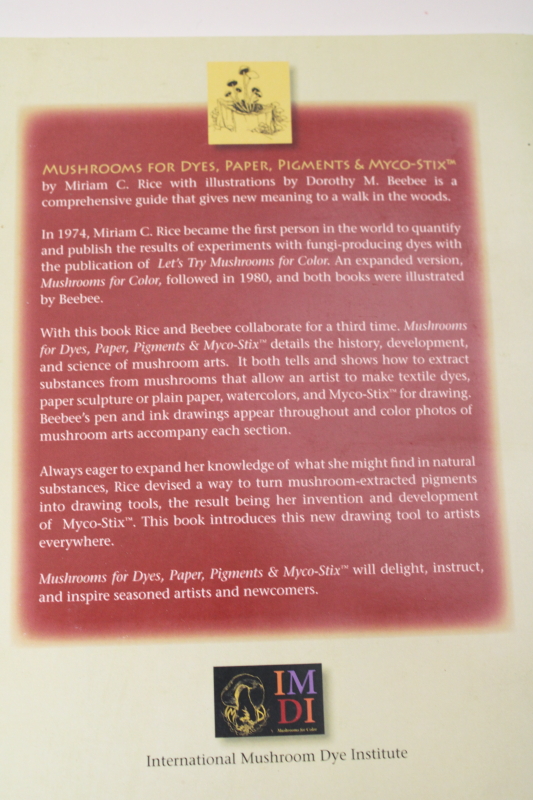 photo of Mushrooms for Dyes, Paper, Pigments & Myco Stix, art with natural colors  #5