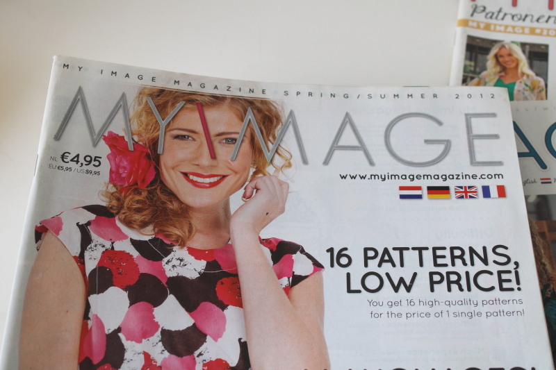 photo of My Image Euro fashion sewing magazines lot, Burda style multi size pattern pullouts #2