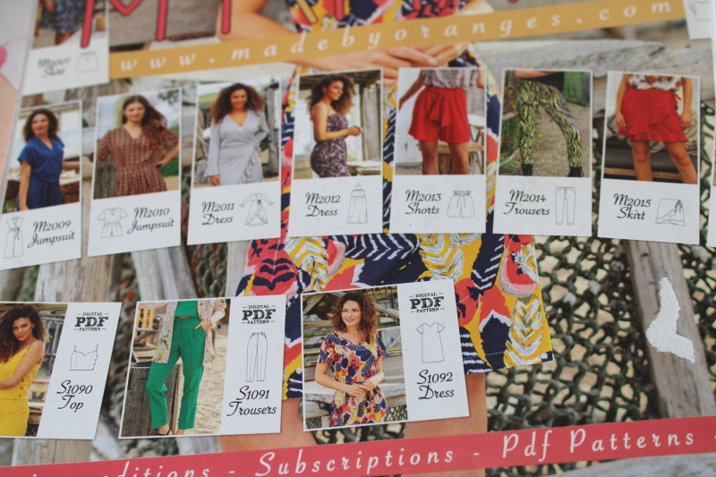 photo of My Image Euro fashion sewing magazines lot, Burda style multi size pattern pullouts #7