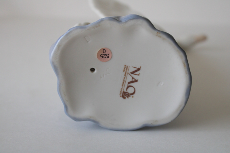 photo of Nao Lladro porcelain flying goose or duck figurine, white bird w/ upraised wings  #5