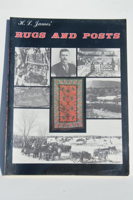 photo of Navajo weaving Indian trading post history, Rugs & Posts H L James #1