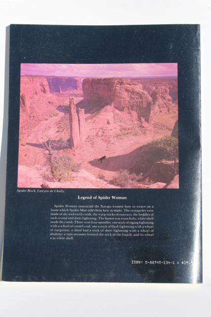 photo of Navajo weaving Indian trading post history, Rugs & Posts H L James #2