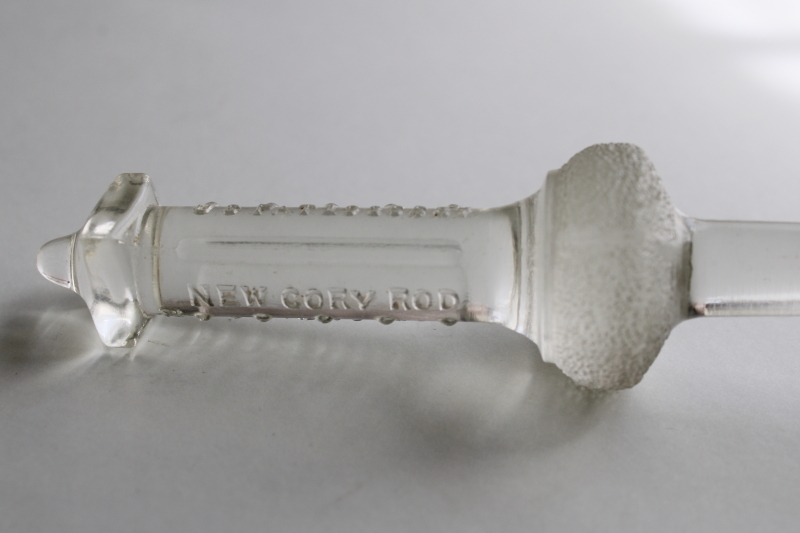 photo of New Cory filter rod, all glass vintage coffee pot replacement part very good condition  #2