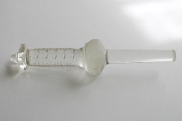 New Cory filter rod, all glass vintage coffee pot replacement part very good condition 