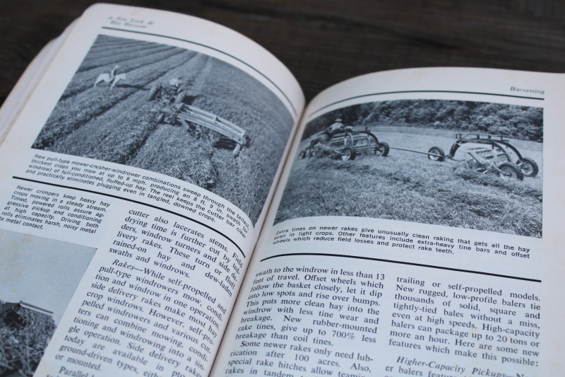 photo of New Holland farm equipment agricultural guide & catalog Haymaker handbook 1960s vintage  #4