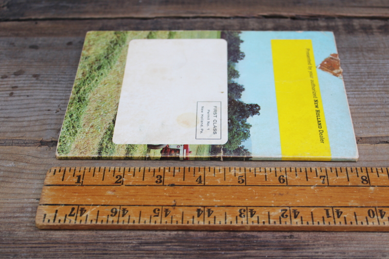 photo of New Holland farm equipment agricultural guide & catalog Haymaker handbook 1960s vintage  #5