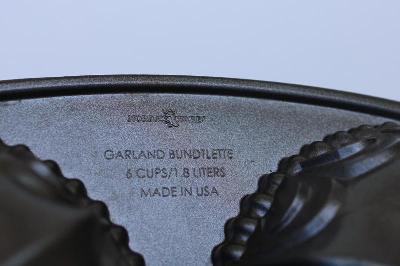 photo of Nordic Ware Garland Bundtlette baking pan for mini bundt cakes #7