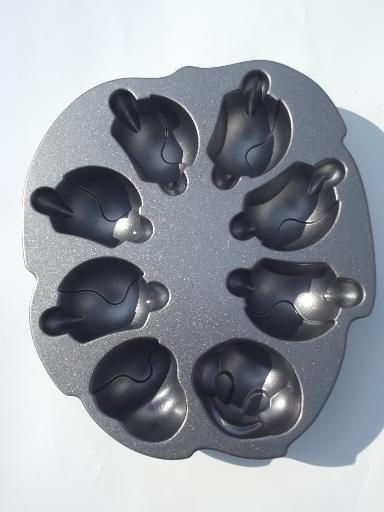 photo of Nordic Ware cakelet caterpillar cake pan, never used non-stick aluminum #3