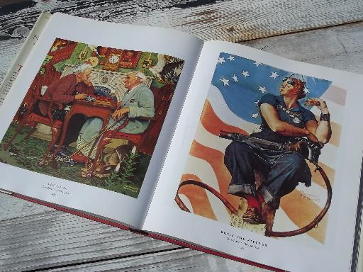 photo of Norman Rockwell 332 magazine covers, vintage frameable art prints #3