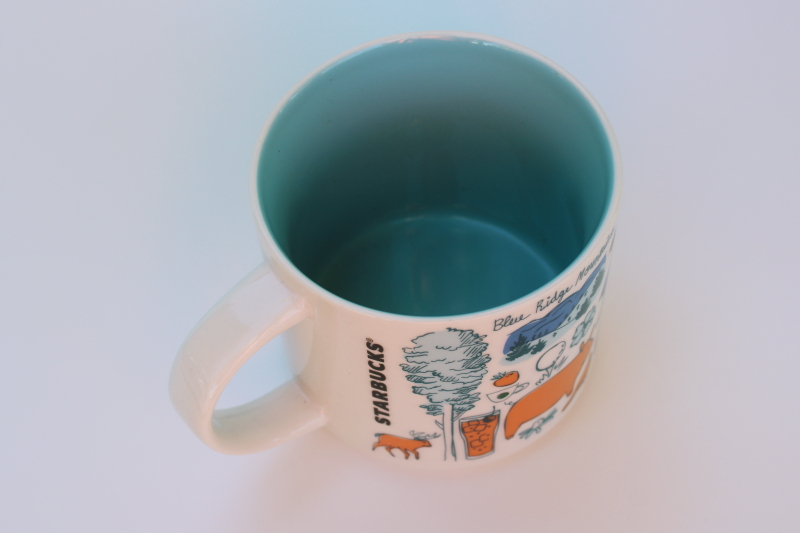 photo of North Carolina Starbucks Been There mug with label, never used  #2