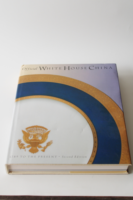 photo of Official White House china US presidents formal dinnerware patterns history w/ photos #1