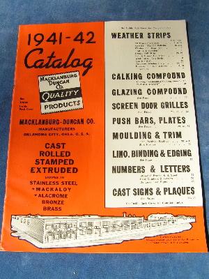 photo of Old 1940s building supply catalog #1