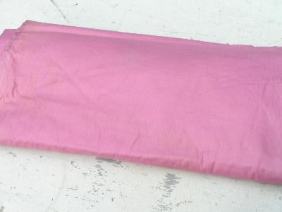 photo of Orchid-pink vintage cotton sateen fabric #1