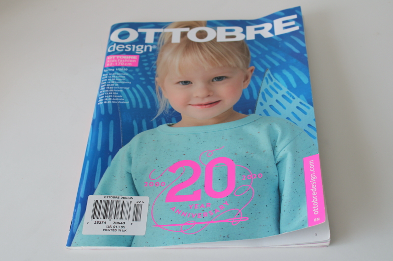 photo of Ottbbre magazine spring 2020, Burda style full size sewing patterns for kids, classic children's clothes girls and boys  #1