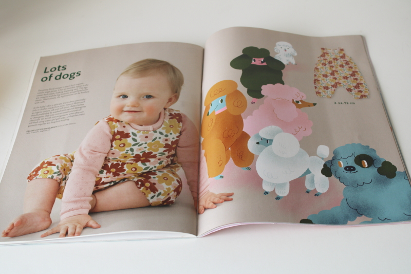 photo of Ottbbre magazine spring 2020, Burda style full size sewing patterns for kids, classic children's clothes girls and boys #7