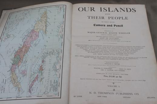 photo of Our Islands & Their People vintage 1899, antique photos of Cuba, Hawaii etc. #6