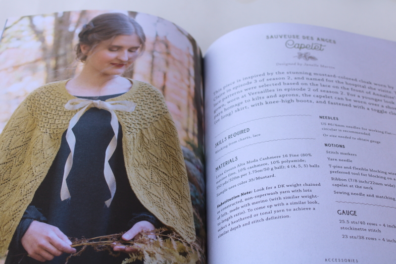 photo of Outlander Knitting, historical inspired knits, knitwear patterns w/ charts #2