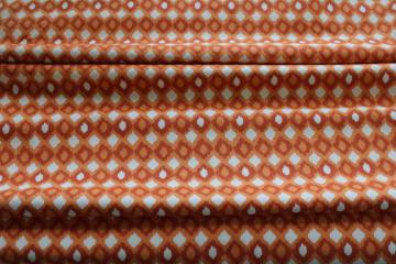 PK Lifestyles decorator cotton fabric 7 plus yards, Cirque Spice adobe orange screen print