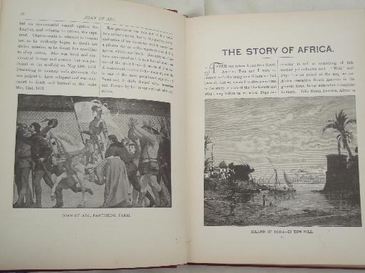 photo of Pan-American Exposition Stories illustrated children's book,& antique world travel photos #5