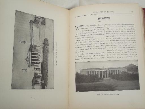 photo of Pan-American Exposition Stories illustrated children's book,& antique world travel photos #6