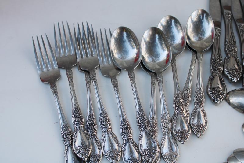 photo of Plantation Oneida stainless flatware estate lot, OCQ Betty Crocker vintage #4