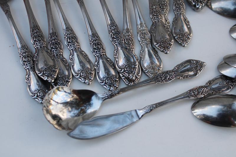 photo of Plantation Oneida stainless flatware estate lot, OCQ Betty Crocker vintage #5