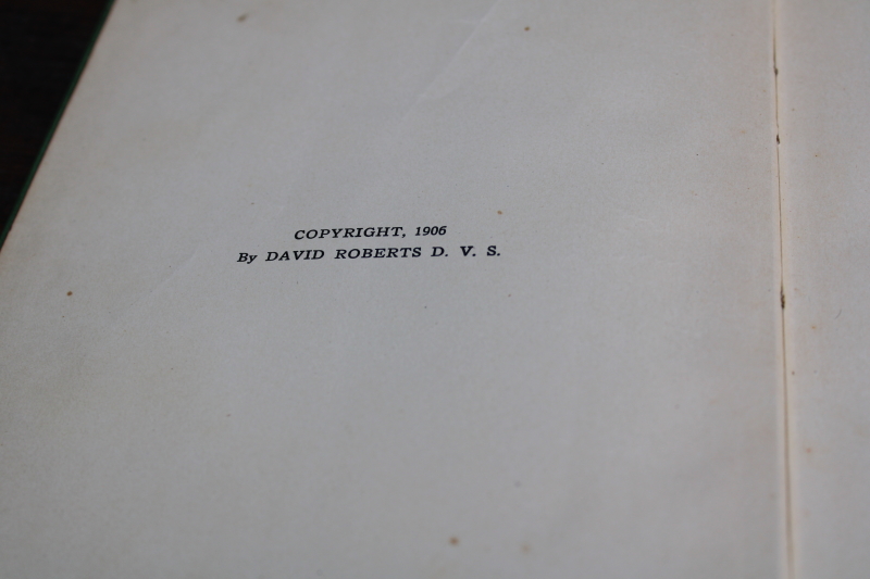 photo of Practical Home Veterinarian David Roberts farm livestock vet care medical guides vintage editions #4