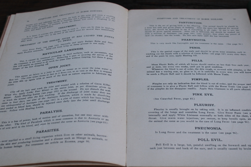 photo of Practical Home Veterinarian David Roberts farm livestock vet care medical guides vintage editions #7