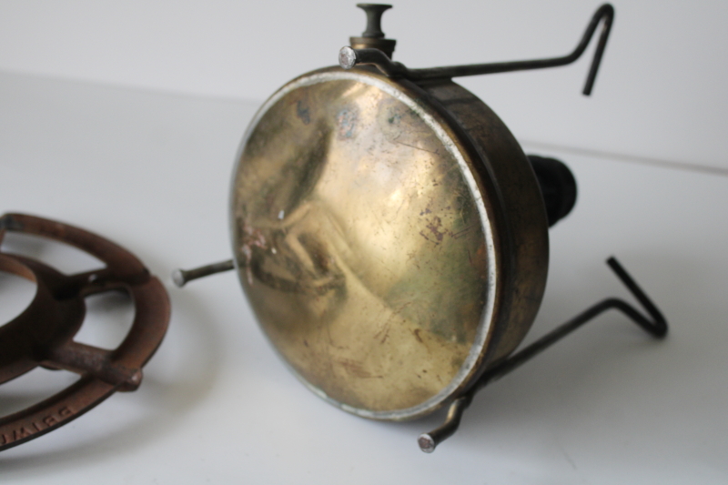 photo of Primus stove Number 1, made in Sweden vintage brass camp stove for restoration or parts  #6
