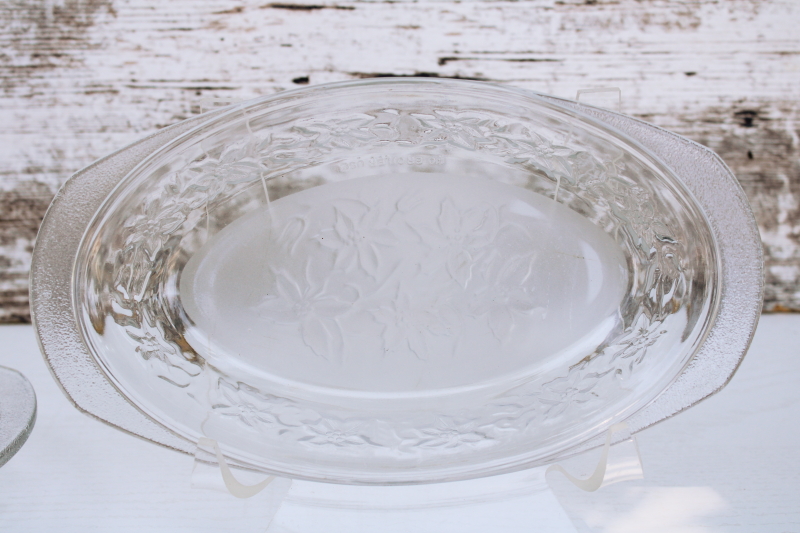 photo of Princess House Fantasia pattern glass gratins, individual casserole dishes set of four #2