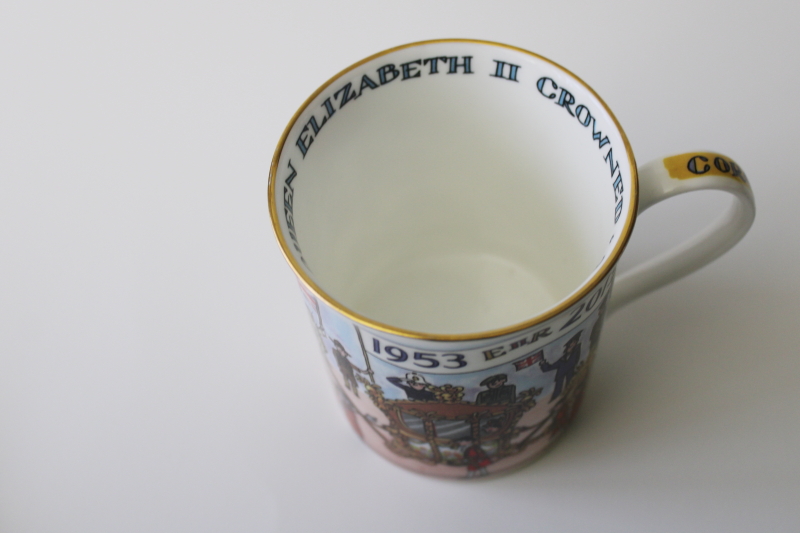 photo of Queen Elizabeth II diamond jubilee souvenir coffee or tea mug, Alison Gardiner #5