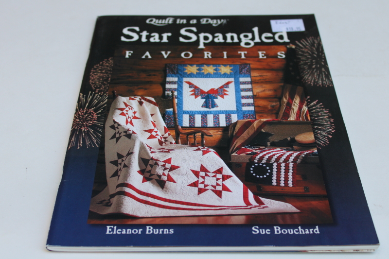 photo of Quilt in a Day book Americana patriotic quilts Star Spangled Favorites vintage & modern styles  #1
