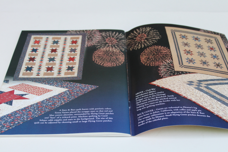 photo of Quilt in a Day book Americana patriotic quilts Star Spangled Favorites vintage & modern styles  #4