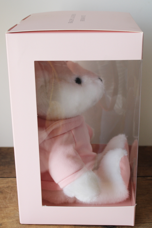 photo of Ralph Lauren Romance teddy bear in box, Polo logo pink hoodie sweater  #5