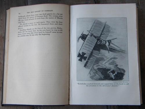 photo of Red Knight of Germany WWI flying ace von Richthofen Iron Cross art cover #3