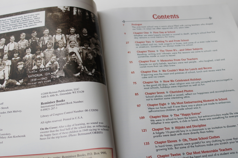 photo of Reminisce books lot, Tough Times, School Days, Around the Table, That's Entertainment, Fab 50s #10