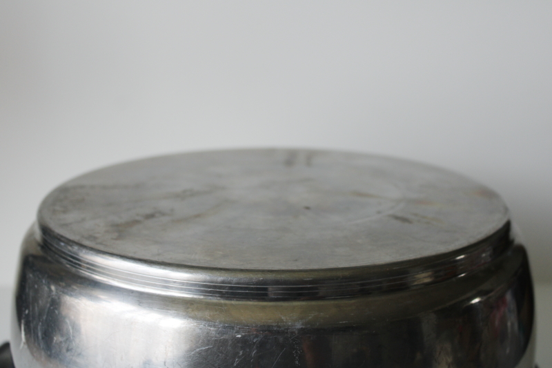 photo of Rena Ware 12 quart stockpot heavy stainless huge pot no lid, vintage cookware #6