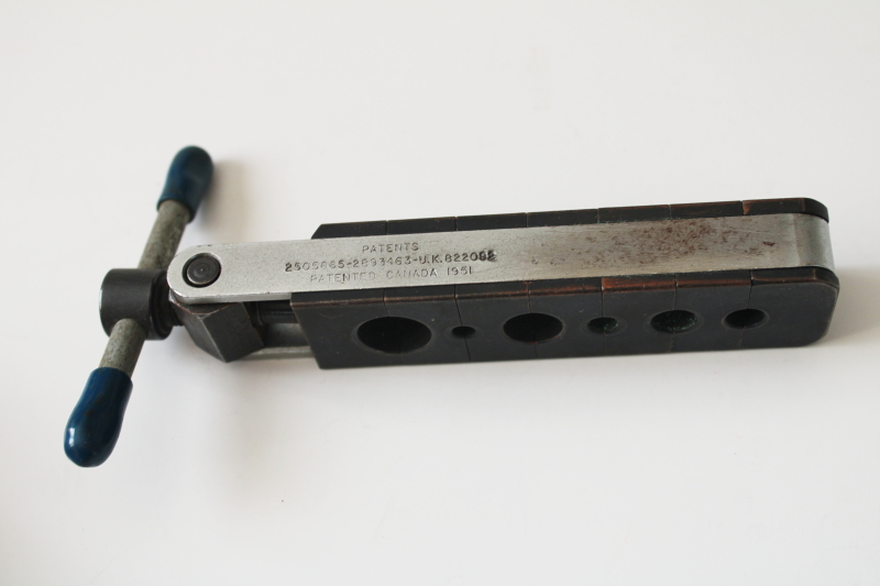 photo of Rol Air number 500 FA flaring tool 45 degree die mid century vintage Imperial Eastman Chicago #4