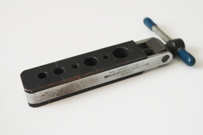 photo of Rol Air number 500 FA flaring tool 45 degree die mid century vintage Imperial Eastman Chicago #5