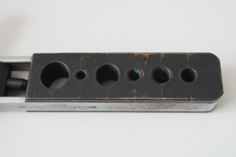 photo of Rol Air number 500 FA flaring tool 45 degree die mid century vintage Imperial Eastman Chicago #7