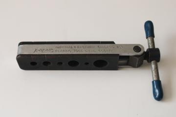 catalog photo of Rol Air number 500 FA flaring tool 45 degree die mid century vintage Imperial Eastman Chicago 