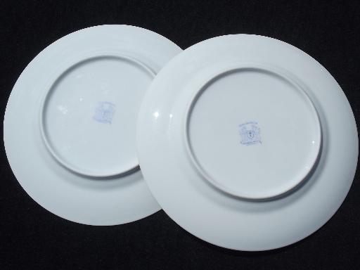 photo of Royal Bayreuth - Germany butterfly porcelain plates set, each different #6