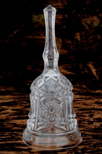 photo of Royal Crystal Rock lead glass bell, wedding bell or table service bell #2