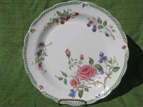 photo of Royal Doulton - England Victoria Garden dinner plates, never used set #2